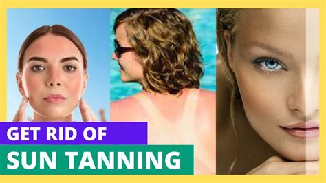 how to remove sunless tanning.